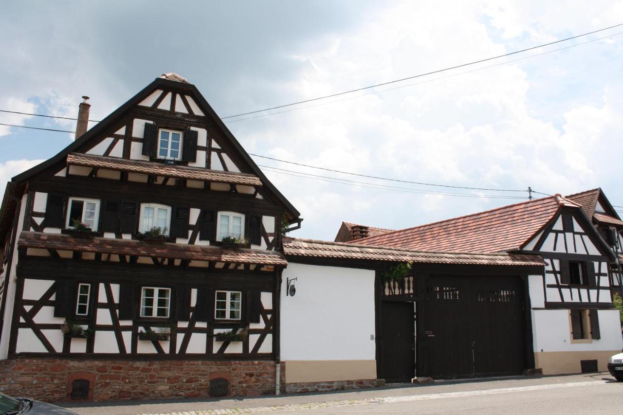 La Grange Aux Coqs Bed and Breakfast Ittenheim Eksteriør billede