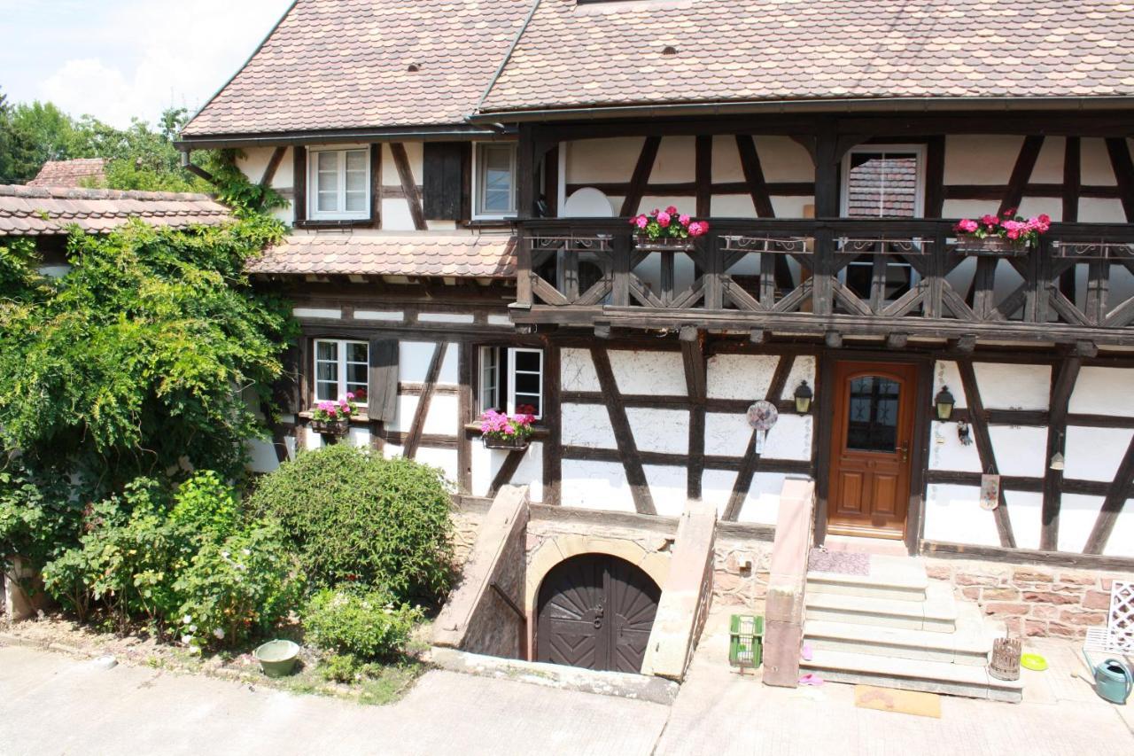 La Grange Aux Coqs Bed and Breakfast Ittenheim Eksteriør billede